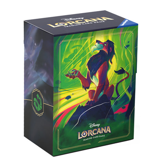 Lorcana TCG: Azurite Sea: Deck Box - Scar