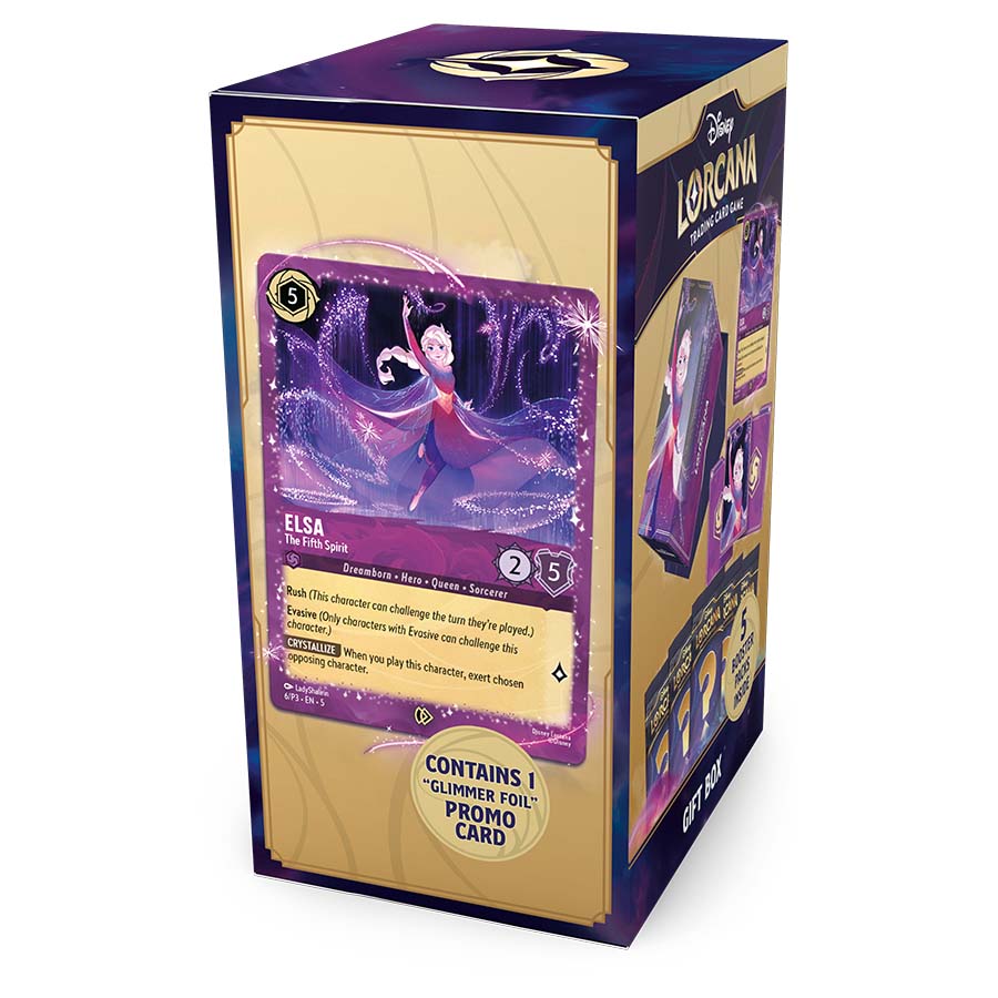 Ravensburger Disney Lorcana TCG Fabled Elsa Gift Box - Presale Ships 10/03/2025