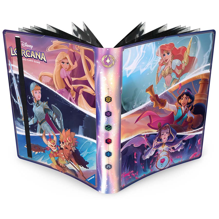 Ravensburger Disney Lorcana TCG Portfolio Set 9 Fabled - Holds Up to 252 Cards - Premium Storage - Stylish Protection - Ideal for Collectors & Players