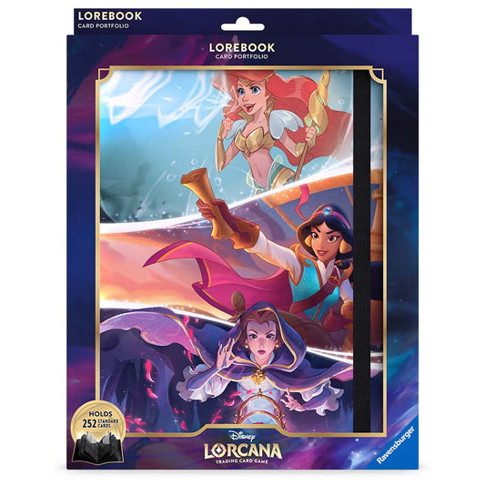 Ravensburger Disney Lorcana TCG Portfolio Set 9 Fabled - Holds Up to 252 Cards - Premium Storage - Stylish Protection - Ideal for Collectors & Players - Presale Ships 08/29/2025