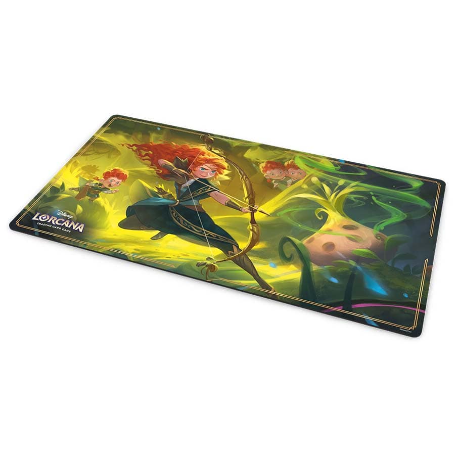 Ravensburger Disney Lorcana TCG Wilds Unknown Playmat Featuring Merida - Gifted Archer