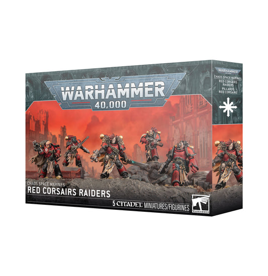 Games Workshop - Warhammer 40K - Chaos Space Marines - Red Corsairs Raiders