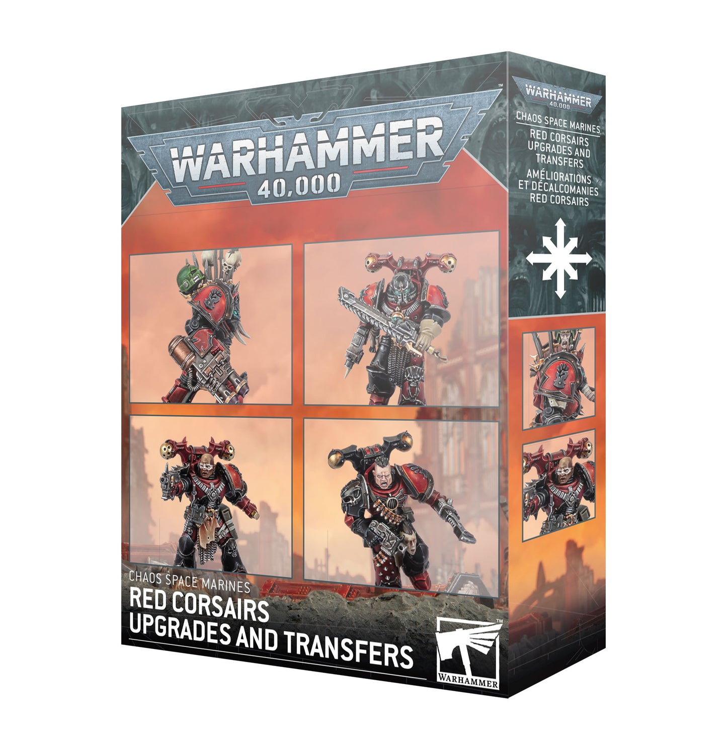 Games Workshop - Warhammer 40K - Chaos Space Marines - Red Corsairs Upgrades and Transfers