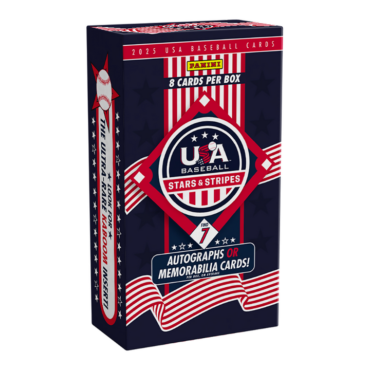 Panini 2025 USA Stars & Stripes Baseball Hobby Box