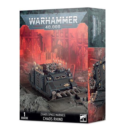 Games Workshop - Warhammer 40K - Chaos Space Marines - Chaos Rhino