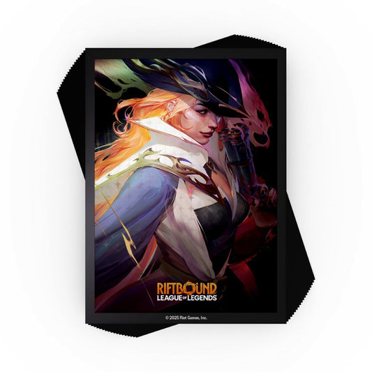 Riftbound TCG: League Of Legends Miss Fortune Art Standard Size Card Sleeves (100ct)