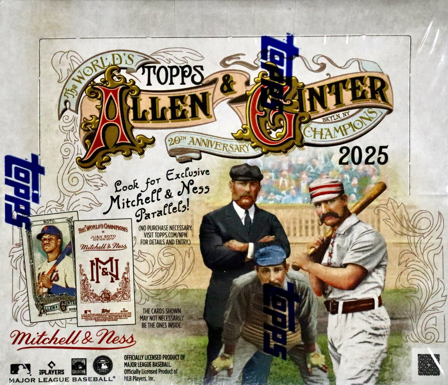 2025 Topps Allen & Ginter Baseball Mitchell & Ness Hobby Box