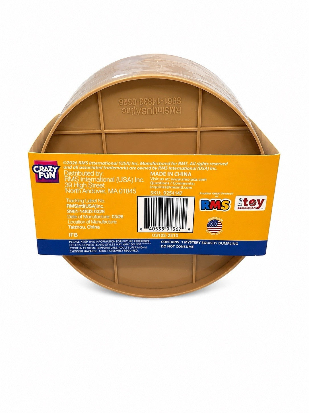 Crazy Fun Original Mystery Dumpling Gold Shimmering Edition Viral Toy
