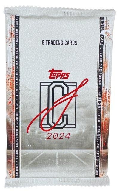 2024 Topps Signature Class Football Mega SE Pack