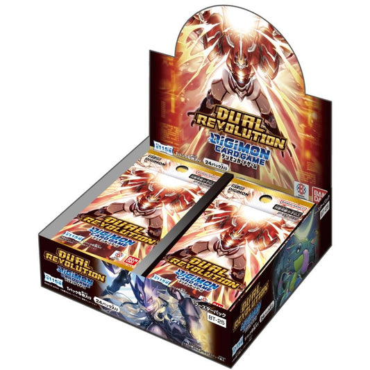 Digimon CCG Dual Revolution Booster Box (BT25) - 24 Packs - Presale Ships 05/22/2026