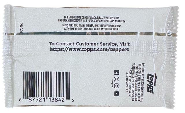 2024 Topps Signature Class Football Mega SE Pack