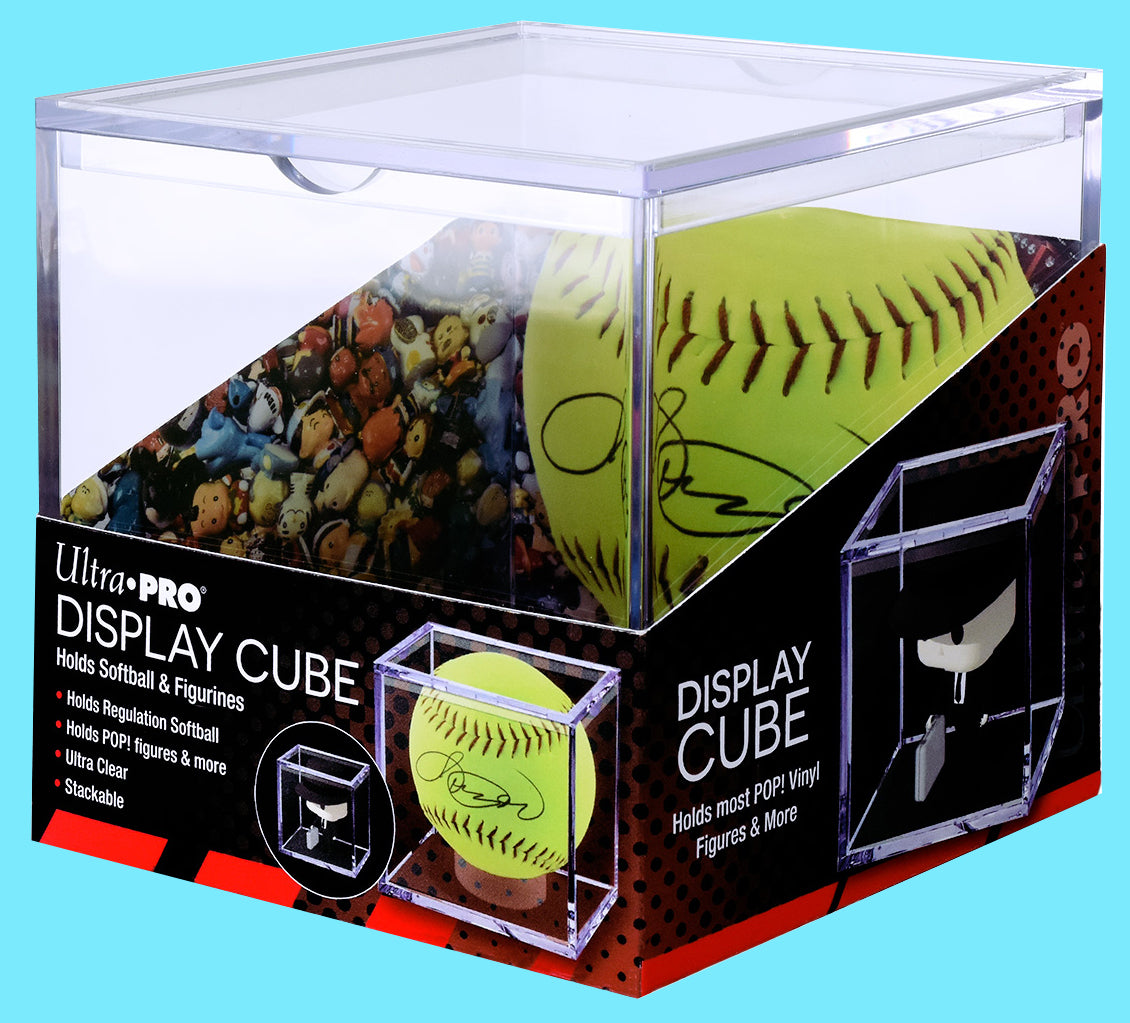 POP! Display Cube (holds softball and figurines)