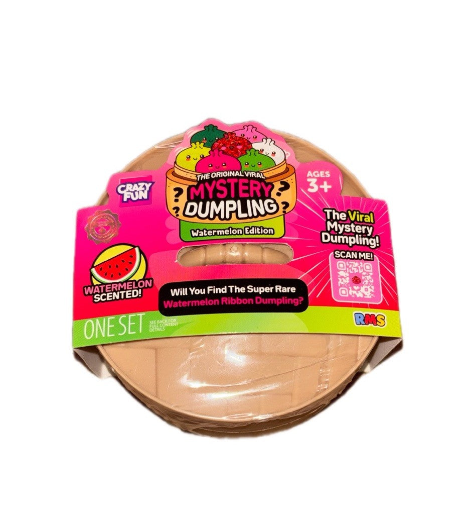 Crazy Fun Scented Mystery Dumpling Watermelon Edition Set, Watermelon Scented 3+