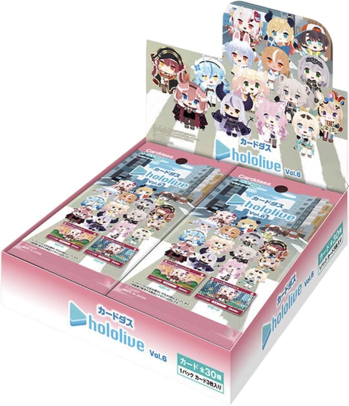 Bandai Carddass Hololive Vol. 6 Booster Box - 20 Packs – Collectors ...