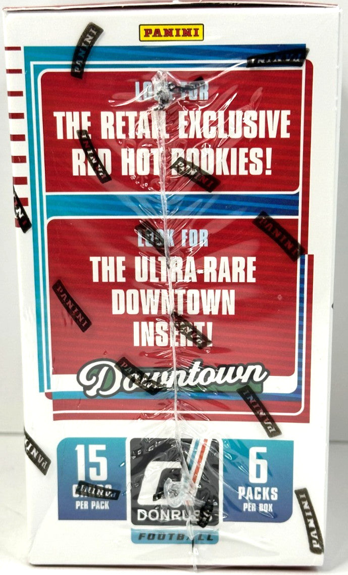 Panini 2025 NFL Donruss Football Trading Card Blaster Box (Red Exclusives)