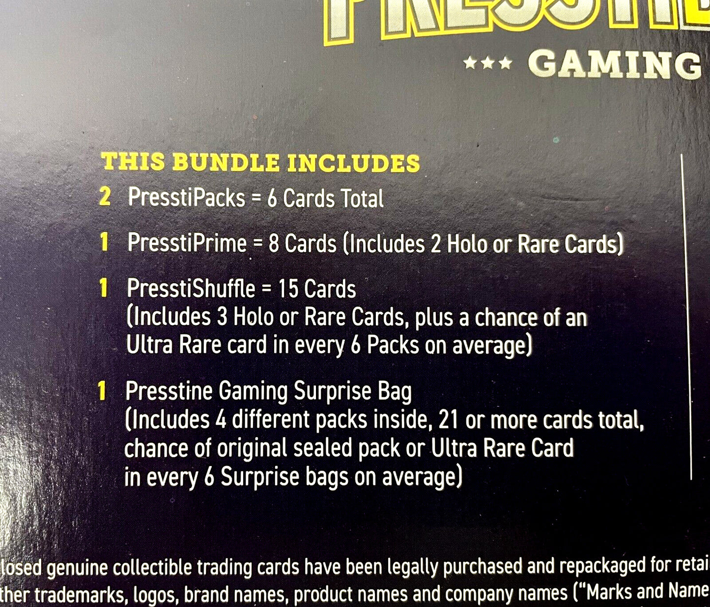 Presstine Presstibundle - Pokemon TCG Mystery Bundle 50+ Cards
