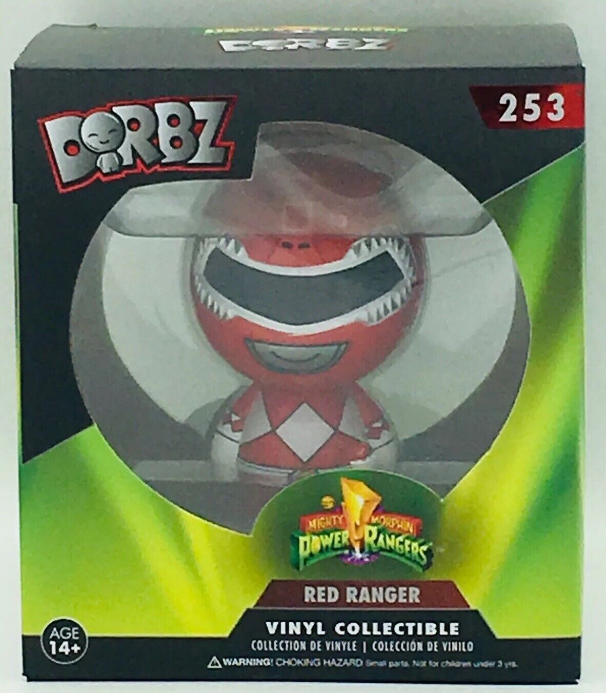 Funko Dorbz 253 Red Ranger Mighty Morphin Power Rangers - Vinyl Collectible New