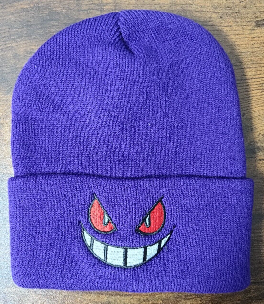 Gengar Beanie (Dark Purple) - Fits All Sizes