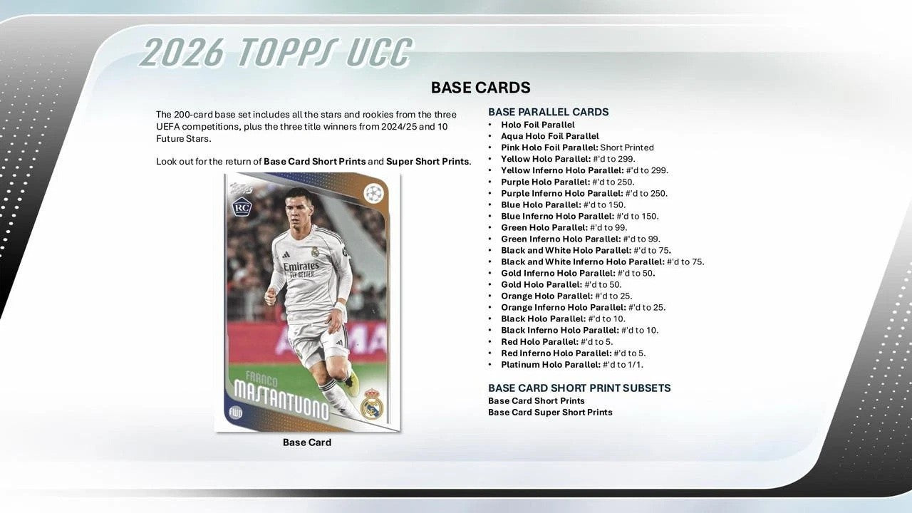 2025-26 Topps Flagship UEFA Soccer Blaster Box