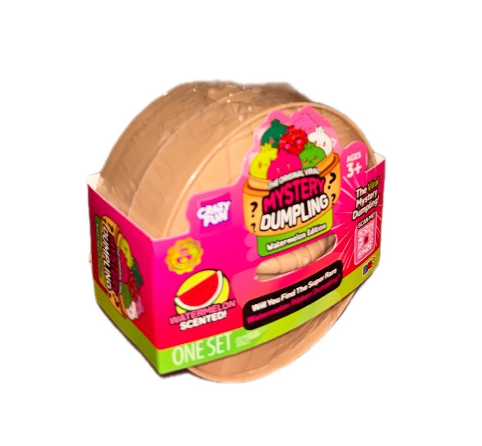 Crazy Fun Scented Mystery Dumpling Watermelon Edition Set, Watermelon Scented 3+