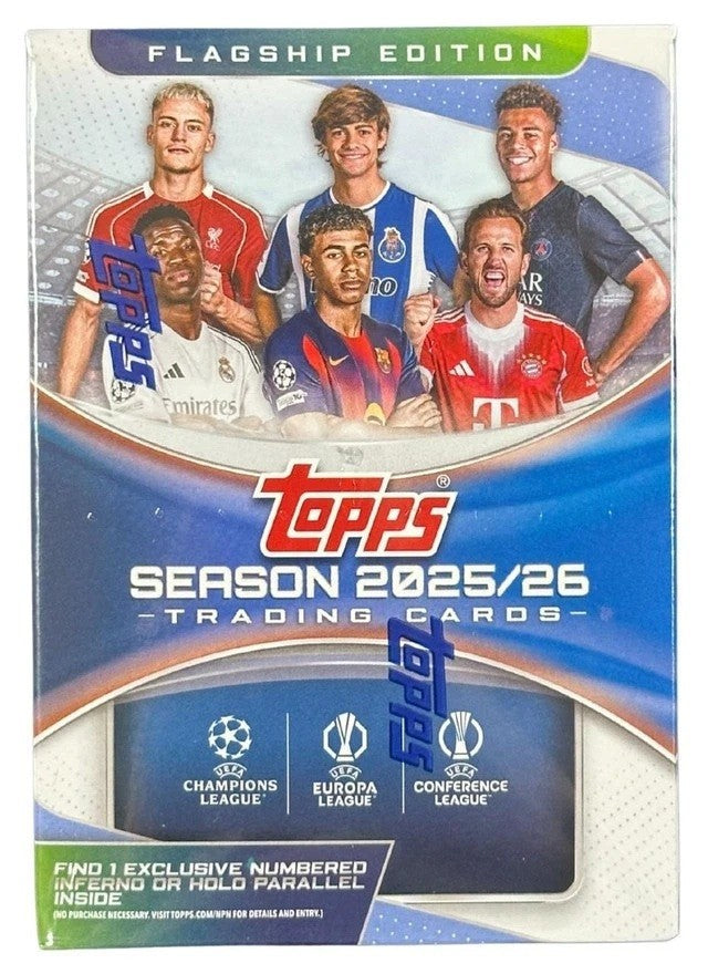 2025-26 Topps Flagship UEFA Soccer Blaster Box