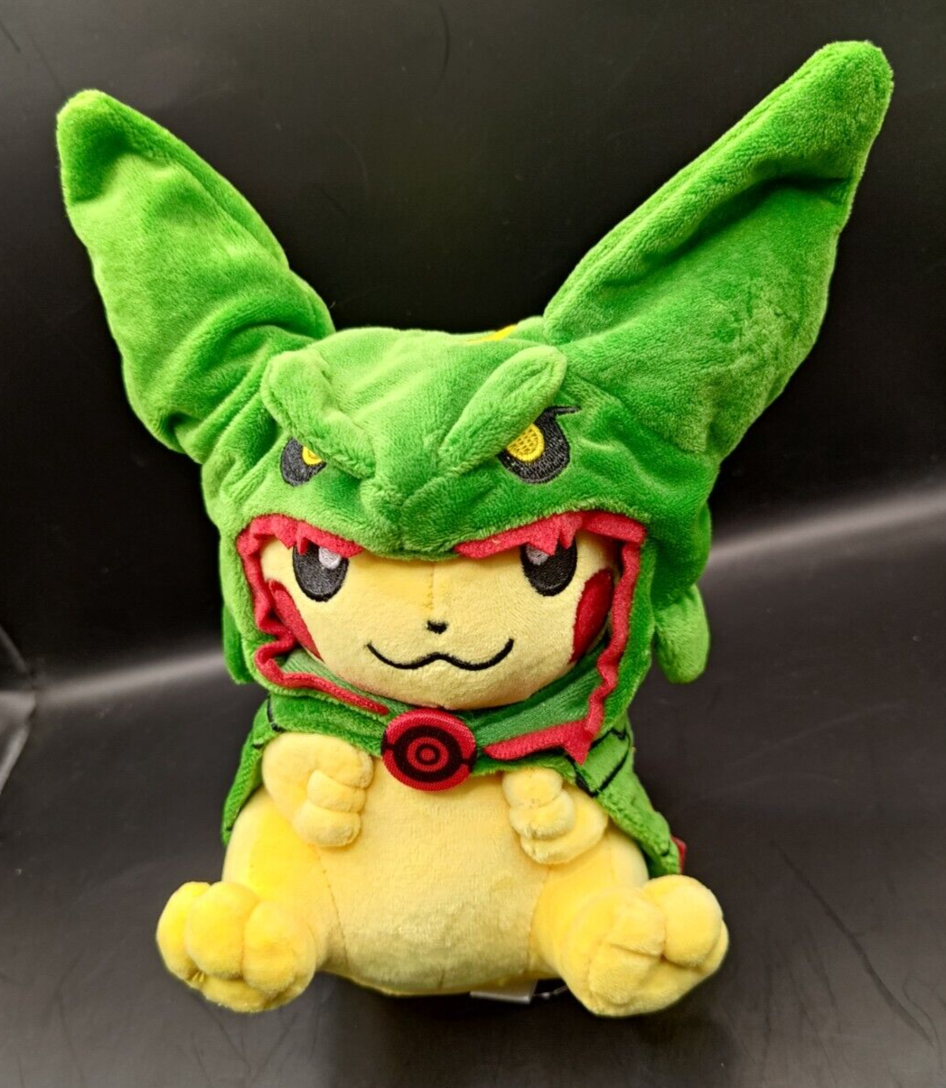 Pikachu with Rayquaza Poncho Plushie – Collectors Emporium NY