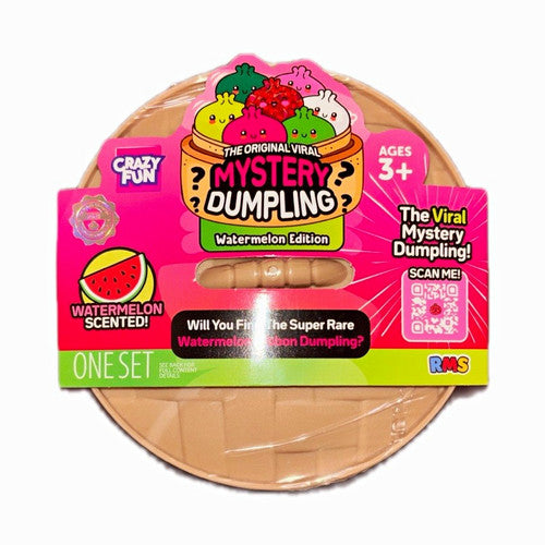 Crazy Fun Scented Mystery Dumpling Watermelon Edition Set, Watermelon Scented 3+
