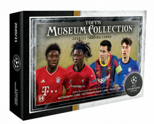 2020-21 Topps Museum Collection UEFA Champions League Soccer Hobby Box