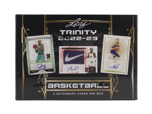 2023 Leaf Trinity Basketball HOBBY BOX