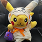 Pikachu Plushie with Mimikyu Costume