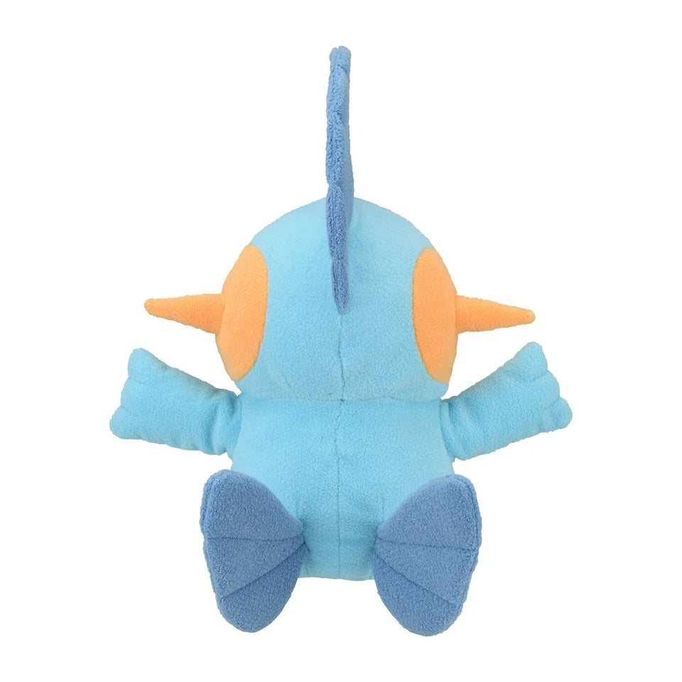 Pokémon Center DOWASURE Marshtomp Hand Puppet Plush, 12.6-Inch Pokémon Plush Toy, Japan Exclusive