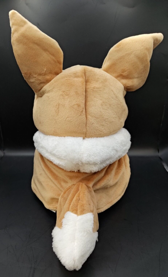 Pikachu Plushie with Eevee Poncho