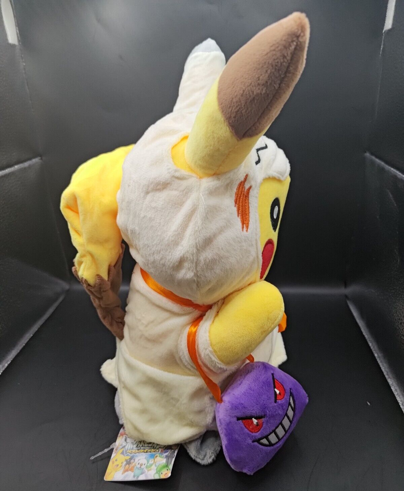 Pikachu Plushie with Mimikyu Costume