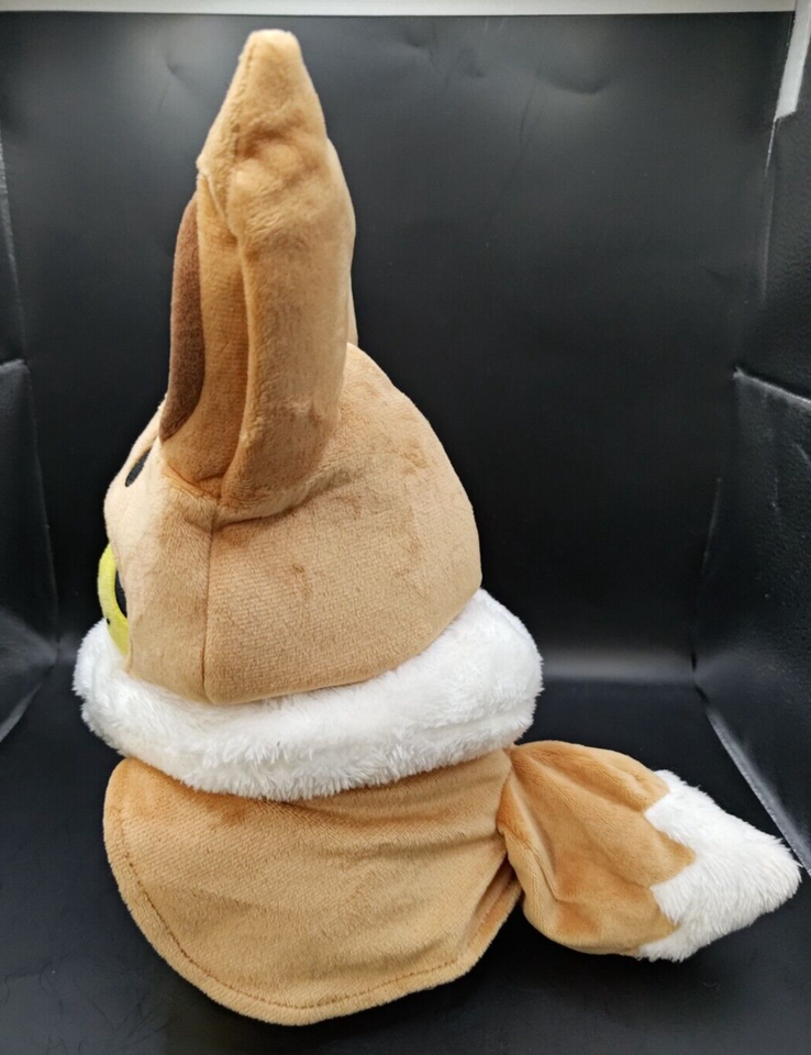 Pikachu Plushie with Eevee Poncho