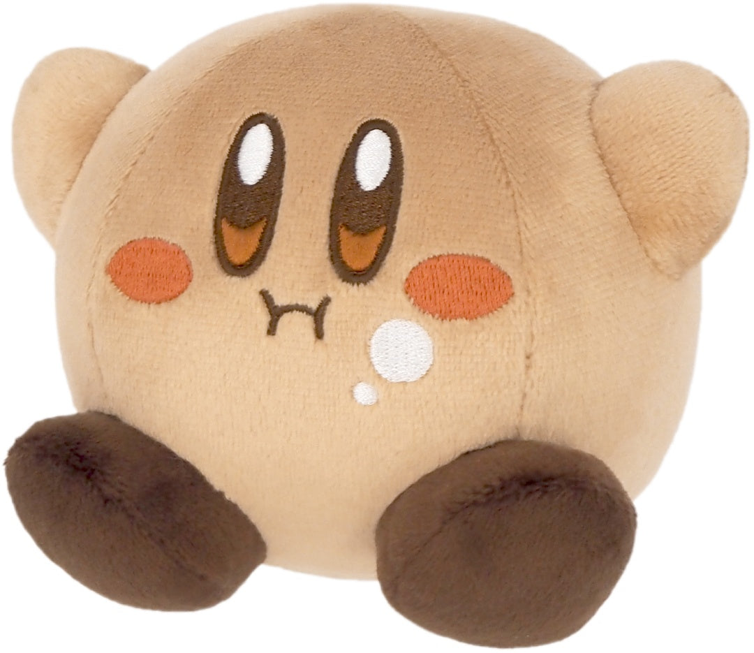 Sanei: Kirby's Dream Buffet: Mini Plush Toy KGF-06 Chocolate