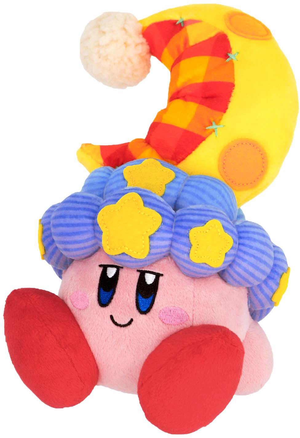 SANEI Boeki Kirby Discovery Deep Sleep Kirby Plush Toy, Size S, W 4.3 x D 5.9 x H 6.7 inches (11 x 15 x 17 cm)