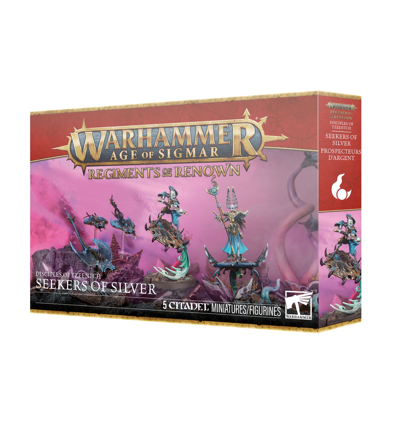 Games Workshop - Warhammer Age of Sigmar - Disciples of Tzeentch - Seekers of Silver