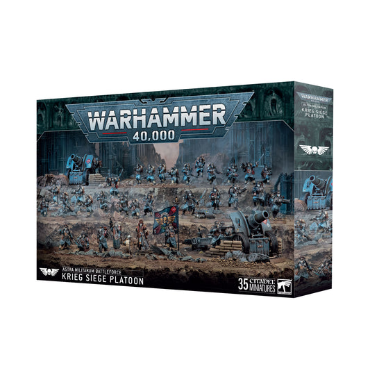 Games Workshop - Warhammer 40K - Astra Militarum - Battleforce: Krieg Siege Platoon 2025