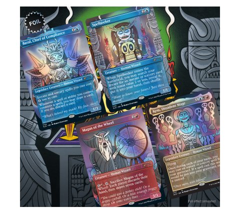 Magic: The Gathering Secret Lair: Wizards of The Street (Foil)