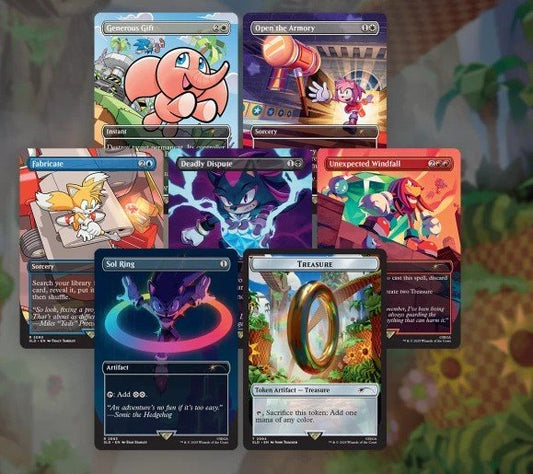 Magic the Gathering Secret Lair x Sonic the Hedgehog: Chasing Adventure - Foil Edition