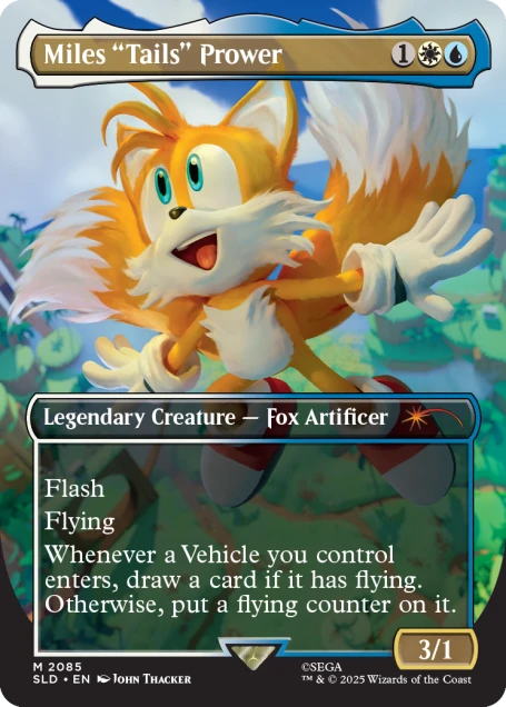 Magic the Gathering Secret Lair x Sonic the Hedgehog: Friends & Foes - Foil Edition