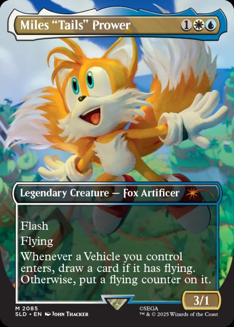 Magic the Gathering Secret Lair x Sonic the Hedgehog: Friends & Foes - Foil Edition