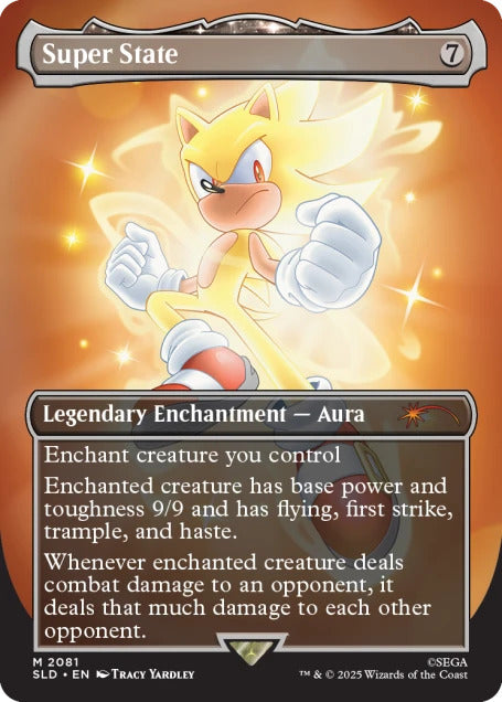Magic the Gathering Secret Lair x Sonic the Hedgehog: Friends & Foes - Foil Edition