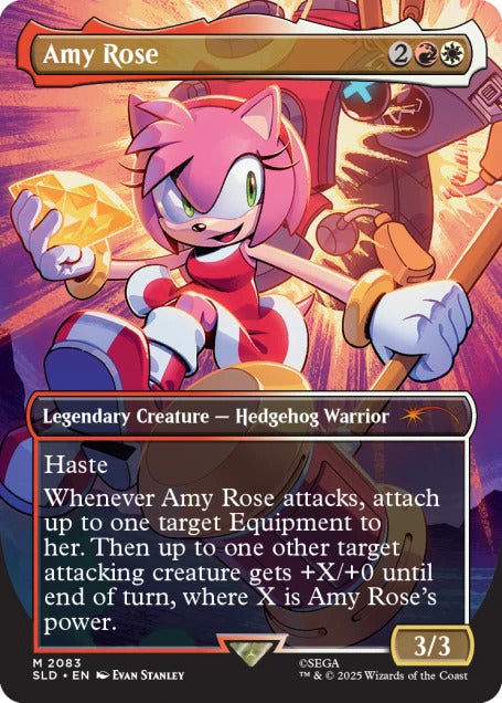 Magic the Gathering Secret Lair x Sonic the Hedgehog: Friends & Foes - Foil Edition