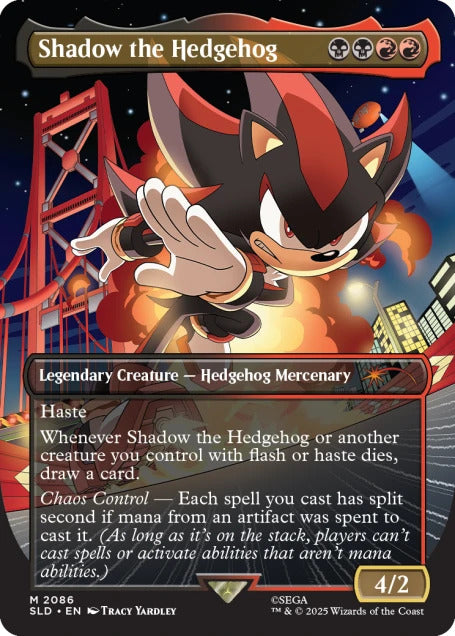 Magic the Gathering Secret Lair x Sonic the Hedgehog: Friends & Foes - Foil Edition