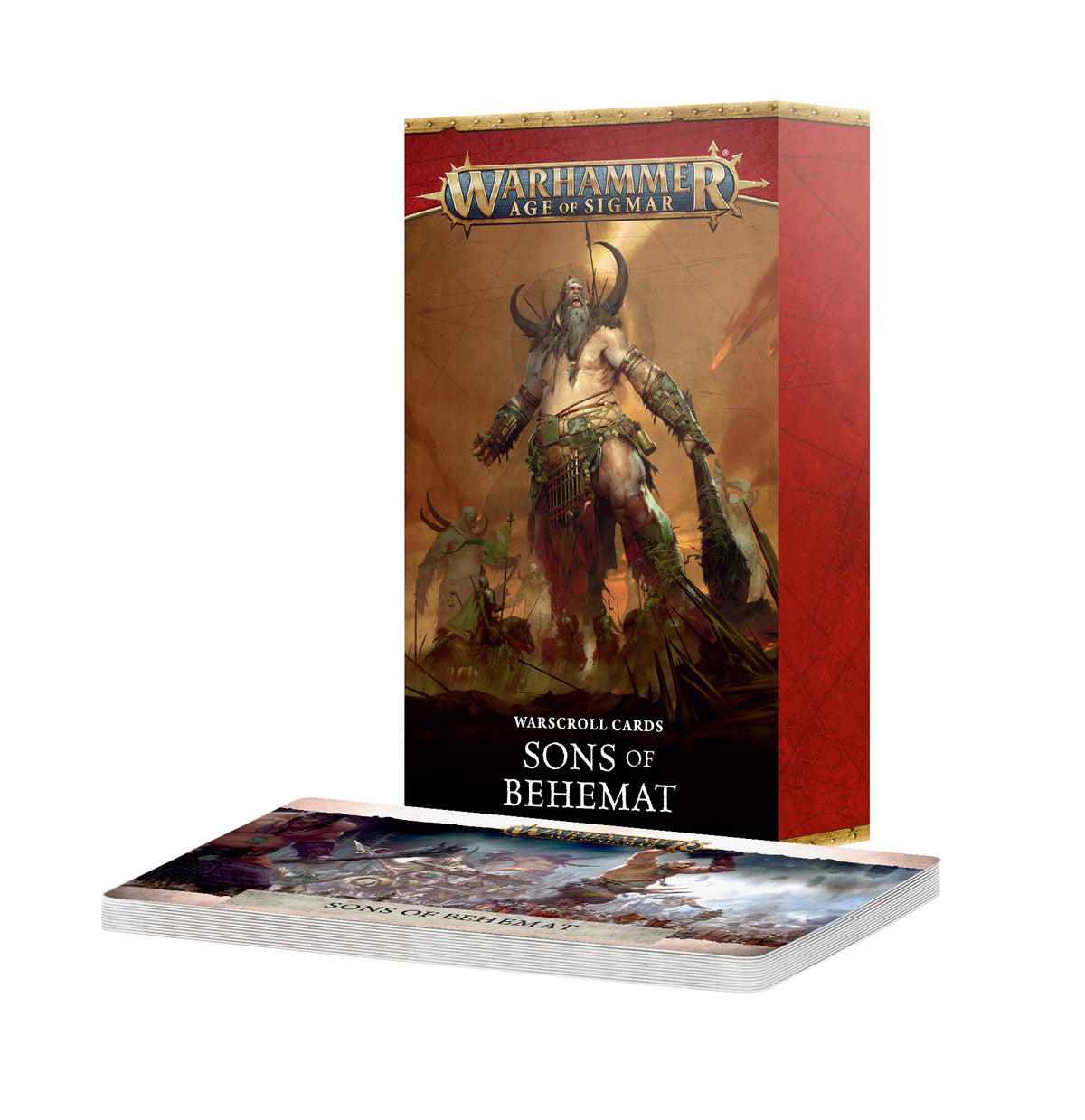 Games Workshop - Warhammer Age of Sigmar - Sons of Behemat - Warscroll Cards 2026