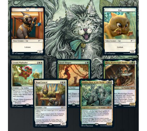 Magic the Gathering Secret Lair Drop Series: OMG KITTIES! (Foil)