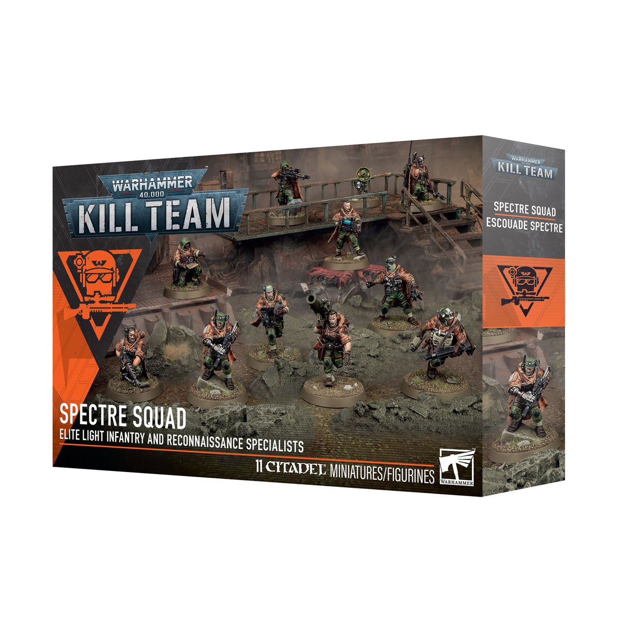 Games Workshop - Warhammer 40K Kill Team - Spectre Squad - Elite Light Infantry and Reconnaissance Specialists