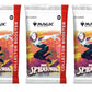 3 Packs Magic The Gathering Collector Booster Pack Lot MTG Marvel's Spider-Man