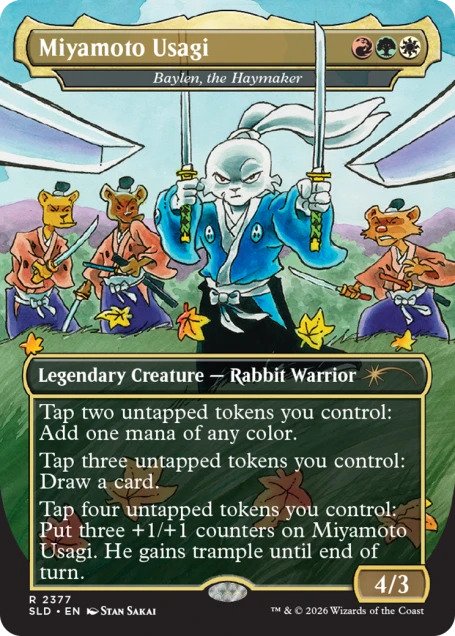 Magic the Gathering Secret Lair Featuring: Stan Sakai (Non-Foil)
